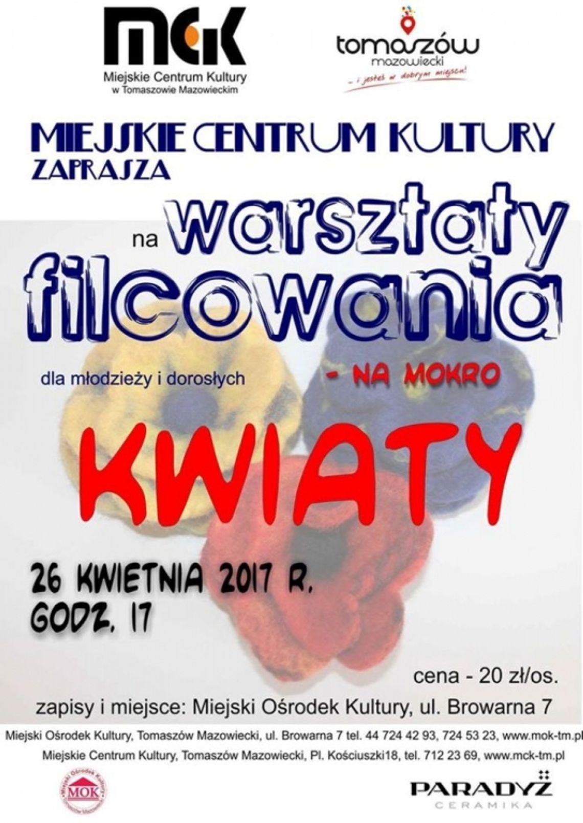 Filcowanie przy Browarnej