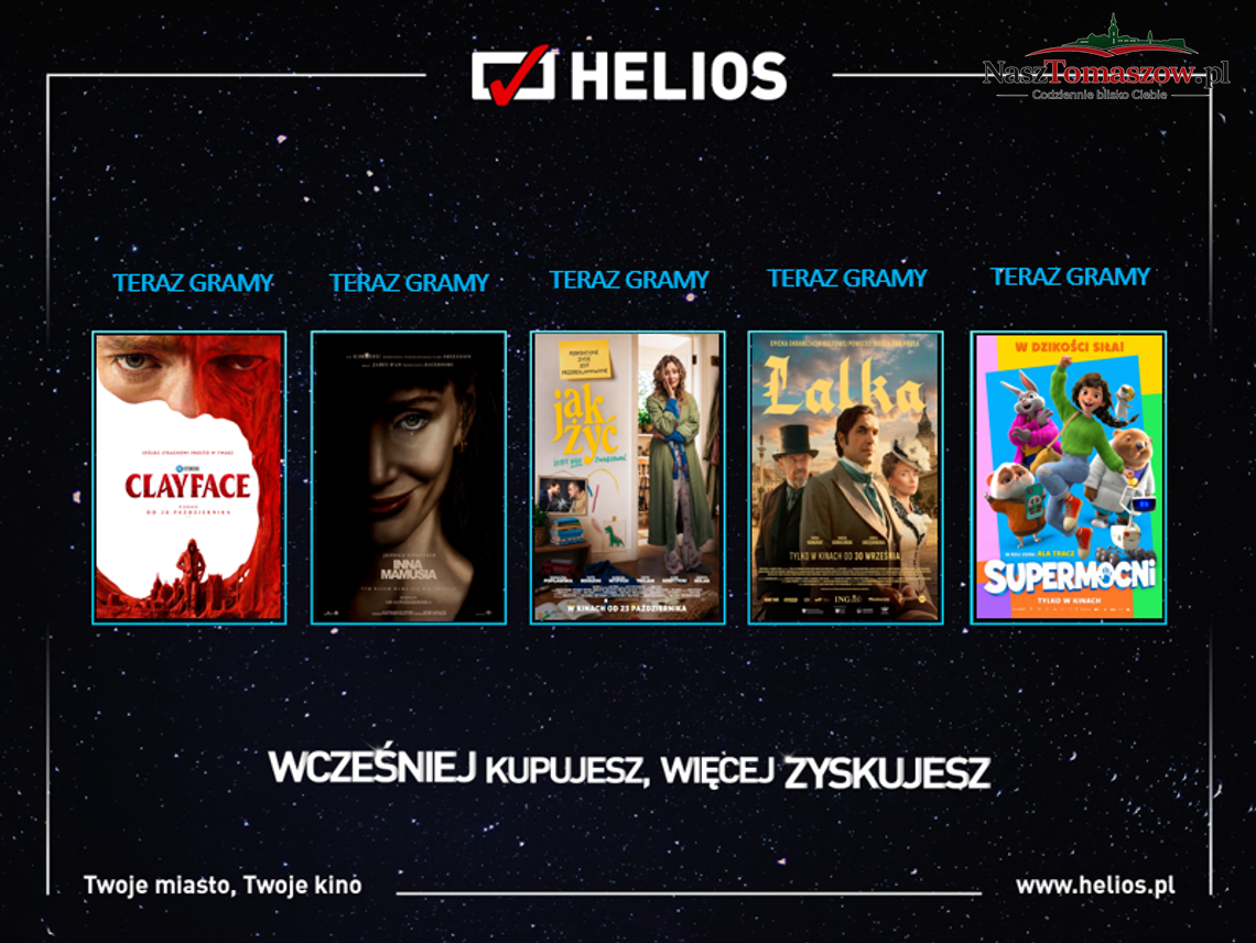 Filmowa jesień w kinach Helios Filmowa jesień w kinach Helios
