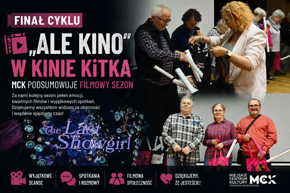 Finał cyklu „Ale Kino” w Kinie KiTKA. MCK podsumowuje filmowy sezon