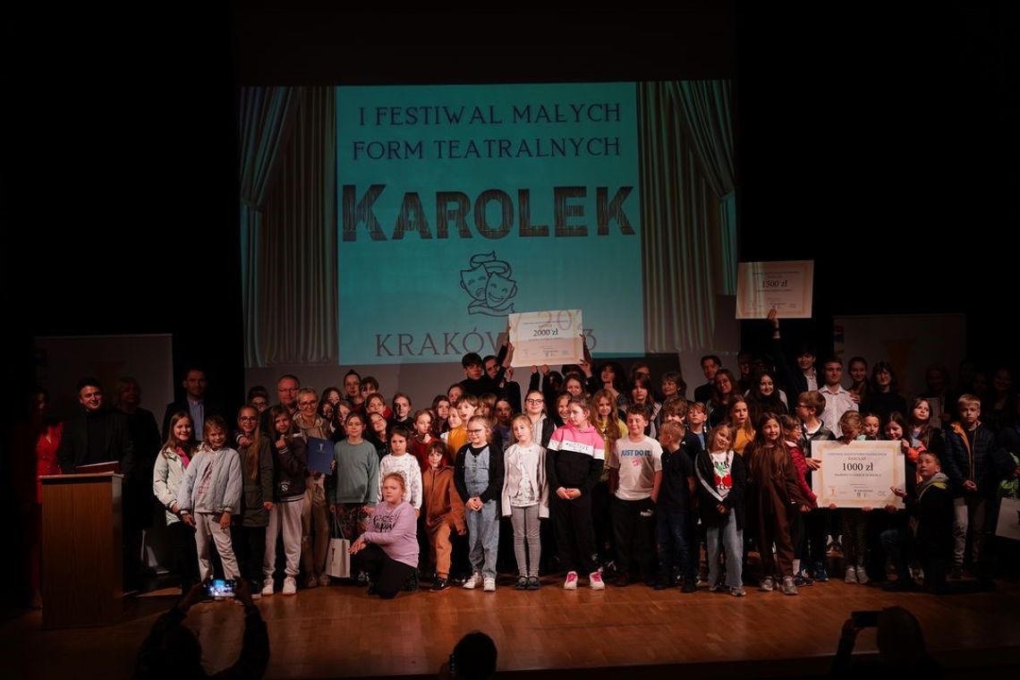 Finał I Ogólnopolskiego Festiwalu Małych Form Teatralnych KAROLek – Kraków 2023