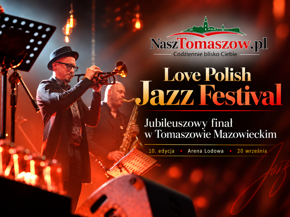 Finał jubileuszowego Love Polish Jazz Festival w Tomaszowie. Makowicz, Myrczek i Prońko zamknęli 10. edycję wydarzenia Finał jubileuszowego Love Polish Jazz Festival w Tomaszowie. Makowicz, Myrczek i Prońko zamknęli 10. edycję wydarzenia