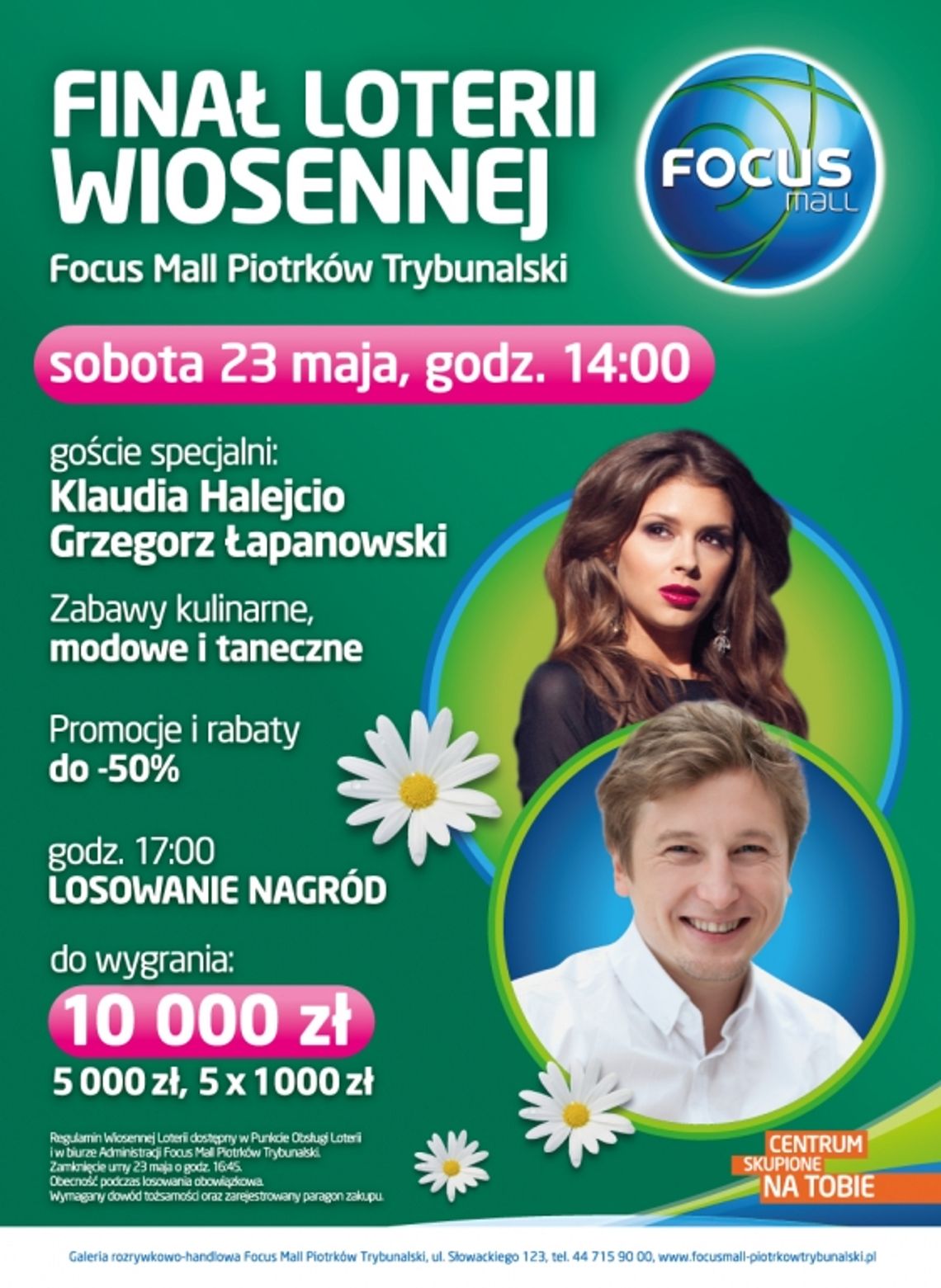 Finał Wiosennej Loterii w Focus Mall Piotrków Trybunalski