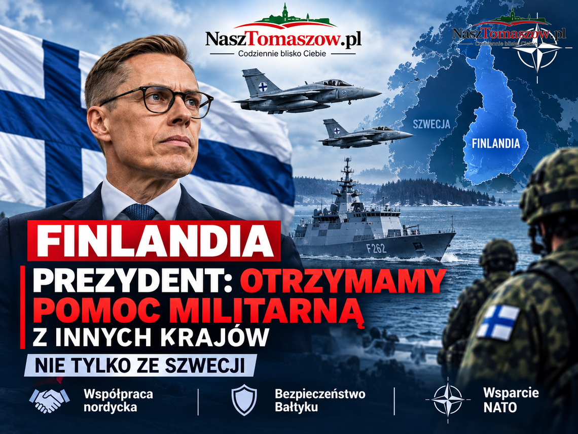 Finlandia wzmacnia obronę. Stubb: pomoc wojskowa przyjdzie nie tylko ze Szwecji