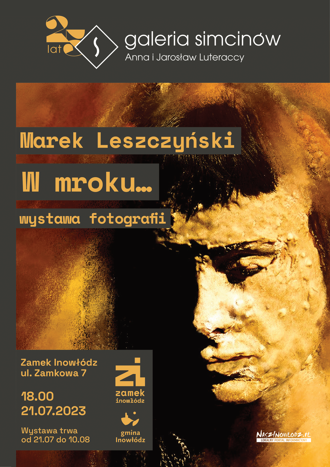 Fotografia Marka Leszczyńskiego w Zamku Inowłódz