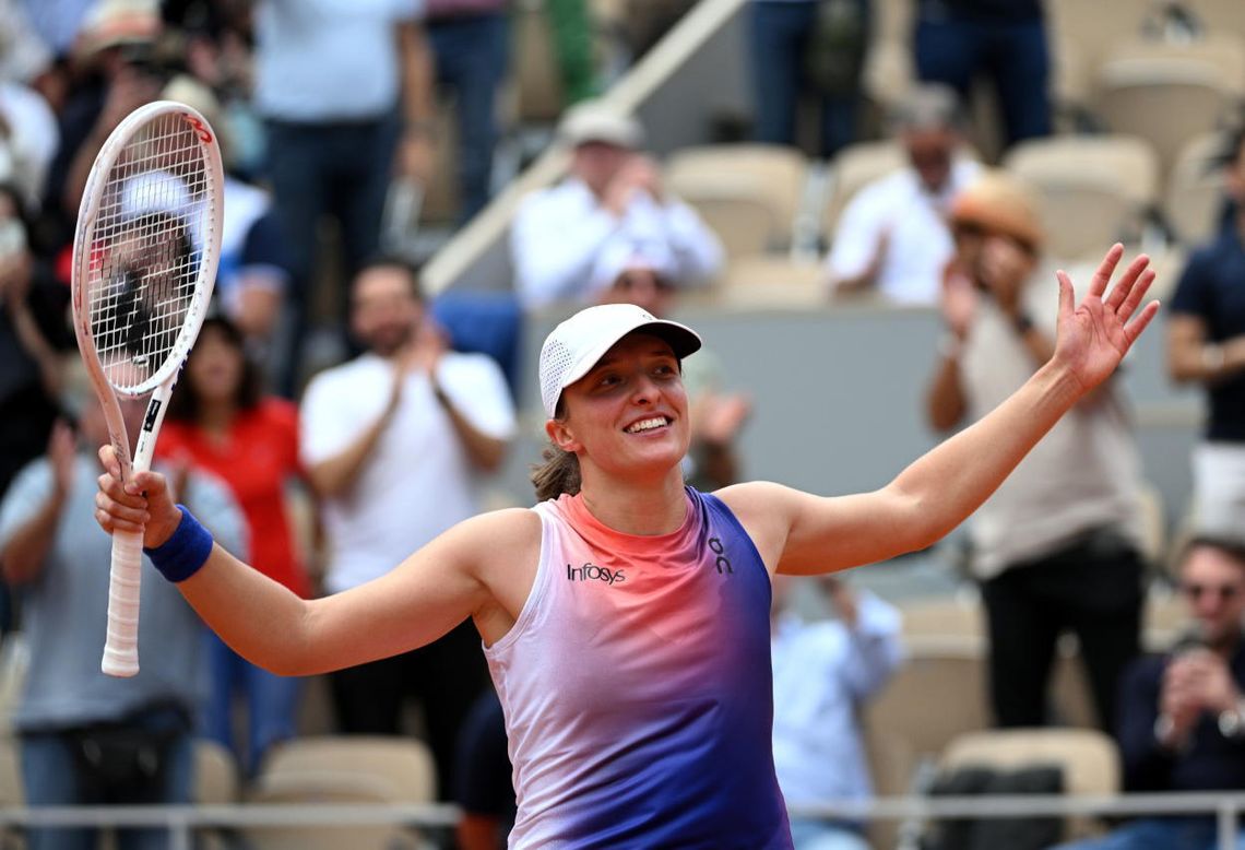 French Open - Świątek awansowała do półfinału