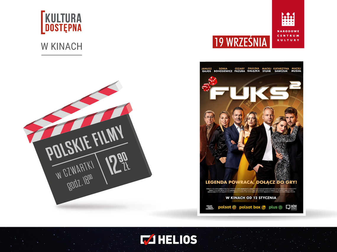 „Fuks 2” w ramach cyklu   Kultura Dostępna!