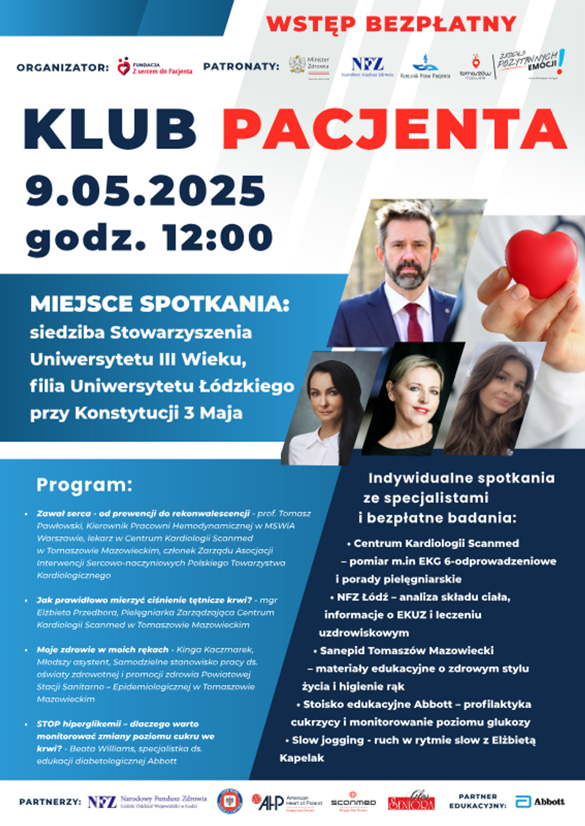 Fundacja „Z sercem do Pacjenta” American Heart of Poland zaprasza