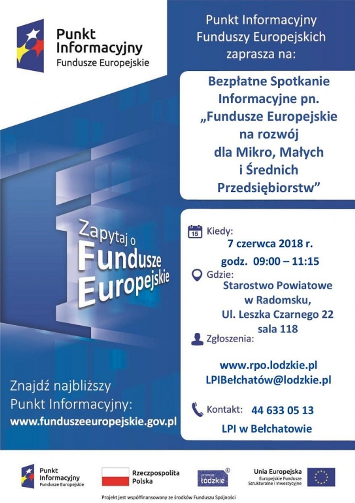 Fundusze Europejskie na rozwój dla Mikro, Małych i Średnich Przedsiębiorstw