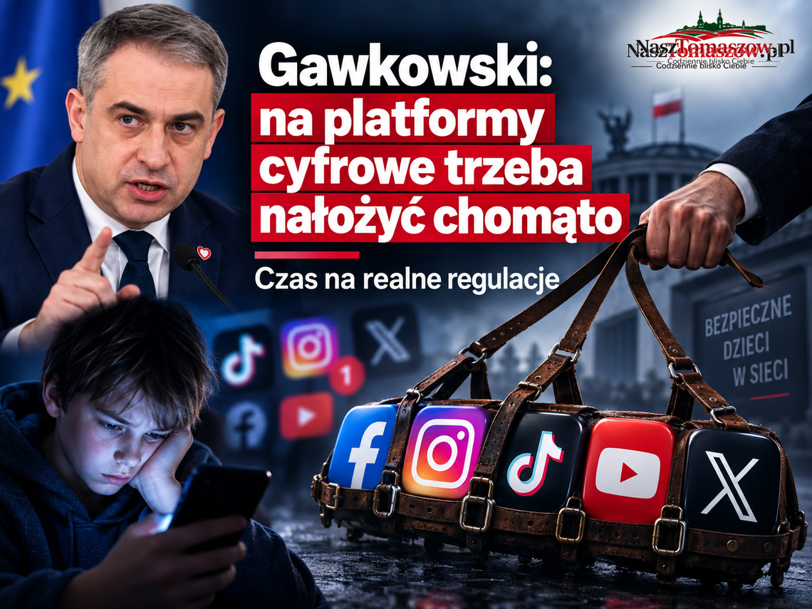 Gawkowski: Big techom trzeba założyć chomąto. „Bez tego jadą bez trzymanki” Gawkowski: Big techom trzeba założyć chomąto. „Bez tego jadą bez trzymanki”