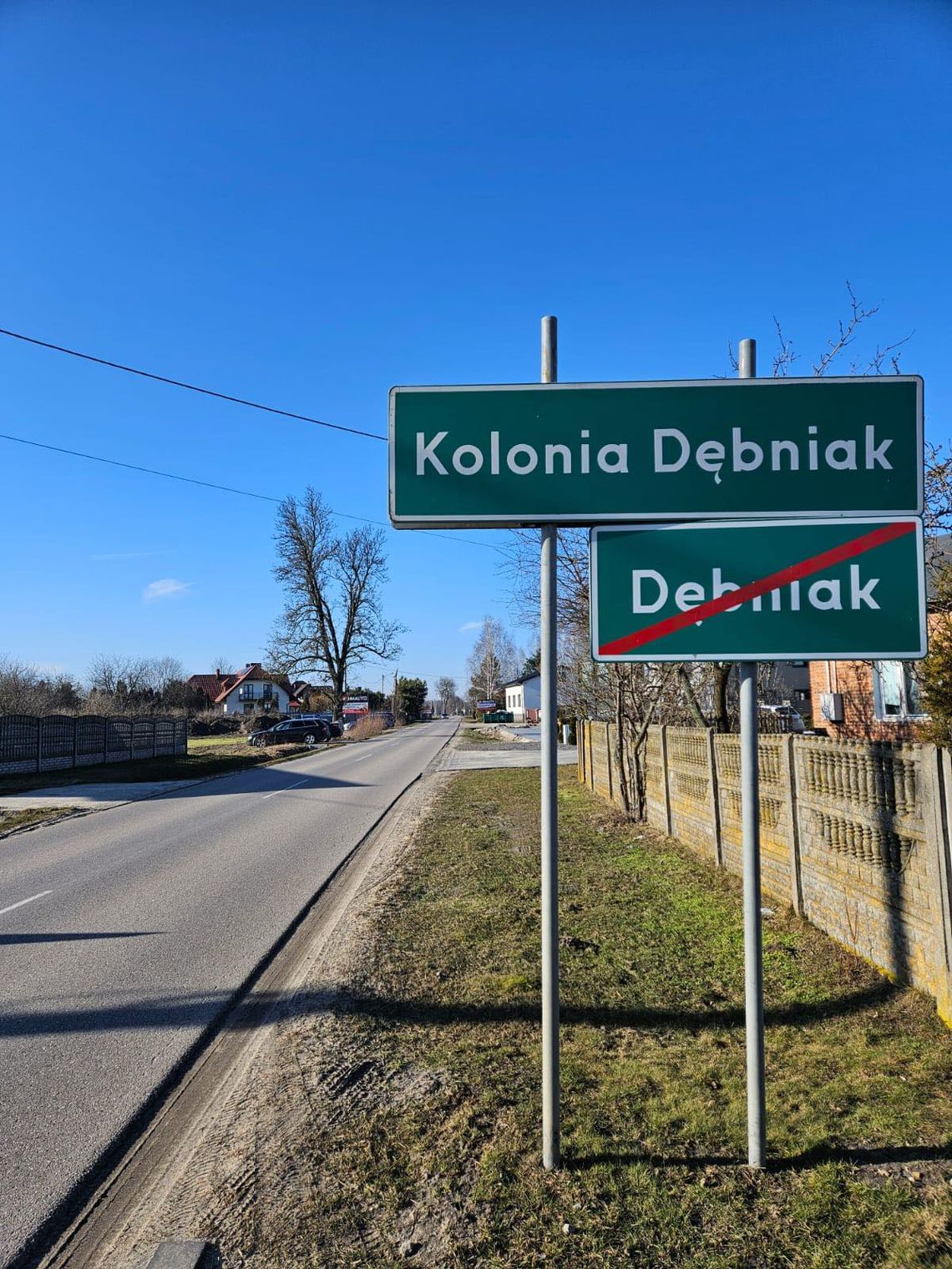 Gmina Ujazd chce dokończyć chodnik w Dębniaku. Jest deklaracja 50-procentowego wsparcia dla powiatu