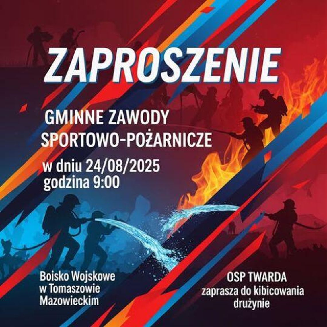 Gminne Zawody Sportowo-Pożarnicze – sport, tradycja i integracja strażackiej braci