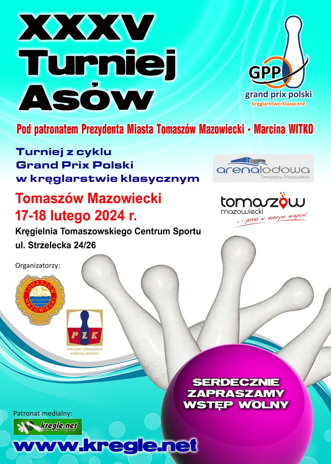 Grand Prix Polski - XXXV Turniej "ASÓW" w  kręglarstwie klasycznym