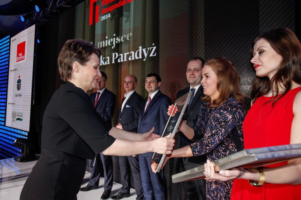 Grupa Paradyż na podium w rankingu „Filary Polskiej Gospodarki”
