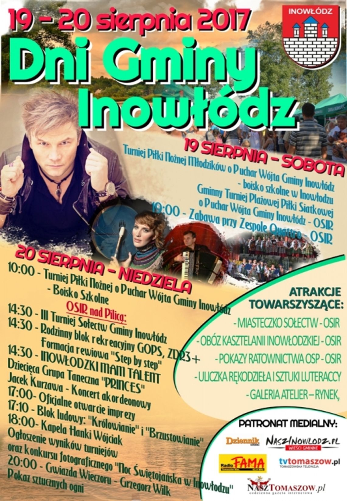 Grzegorz Wilk na Dniach Inowłodza Grzegorz Wilk na Dniach Inowłodza