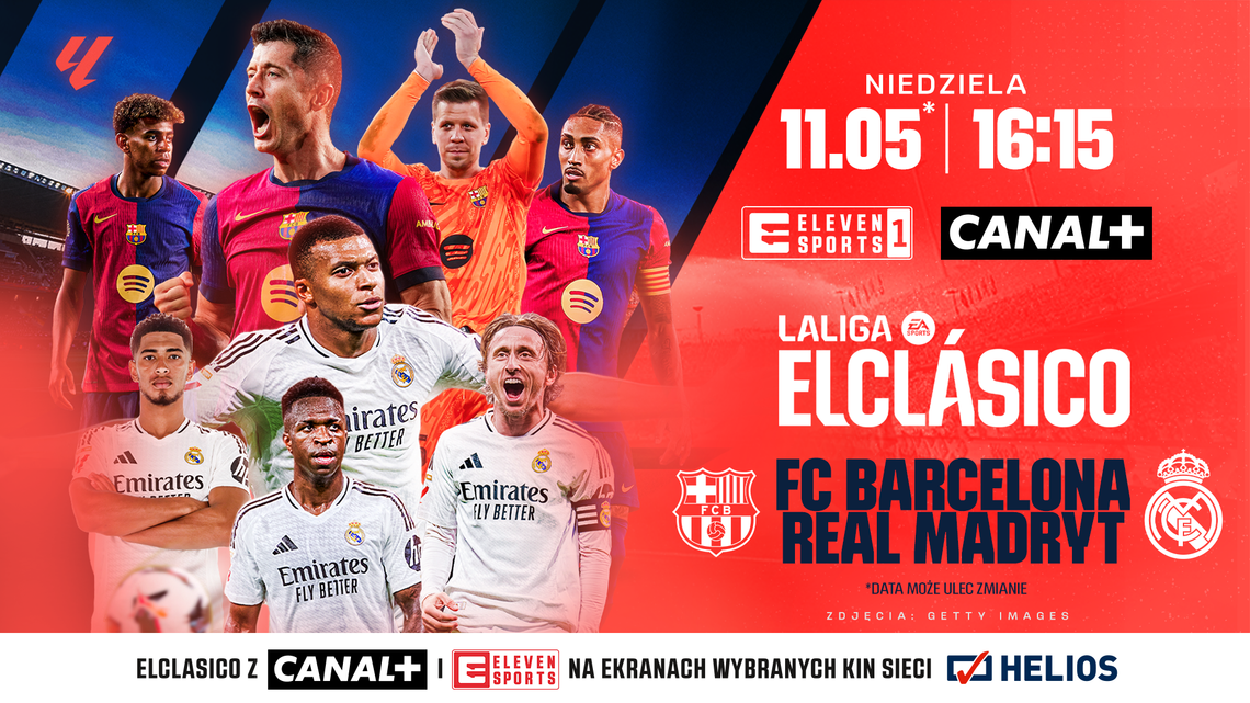 Helios Sport przedstawia:  El Clasico: FC Barcelona - Real Madryt
