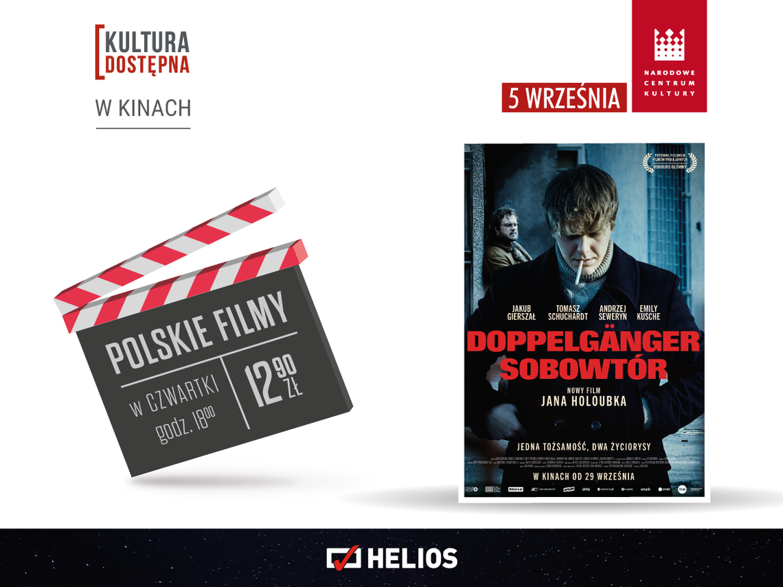 Helios zaprasza na polskie filmy w cyklu Kultura Dostępna!