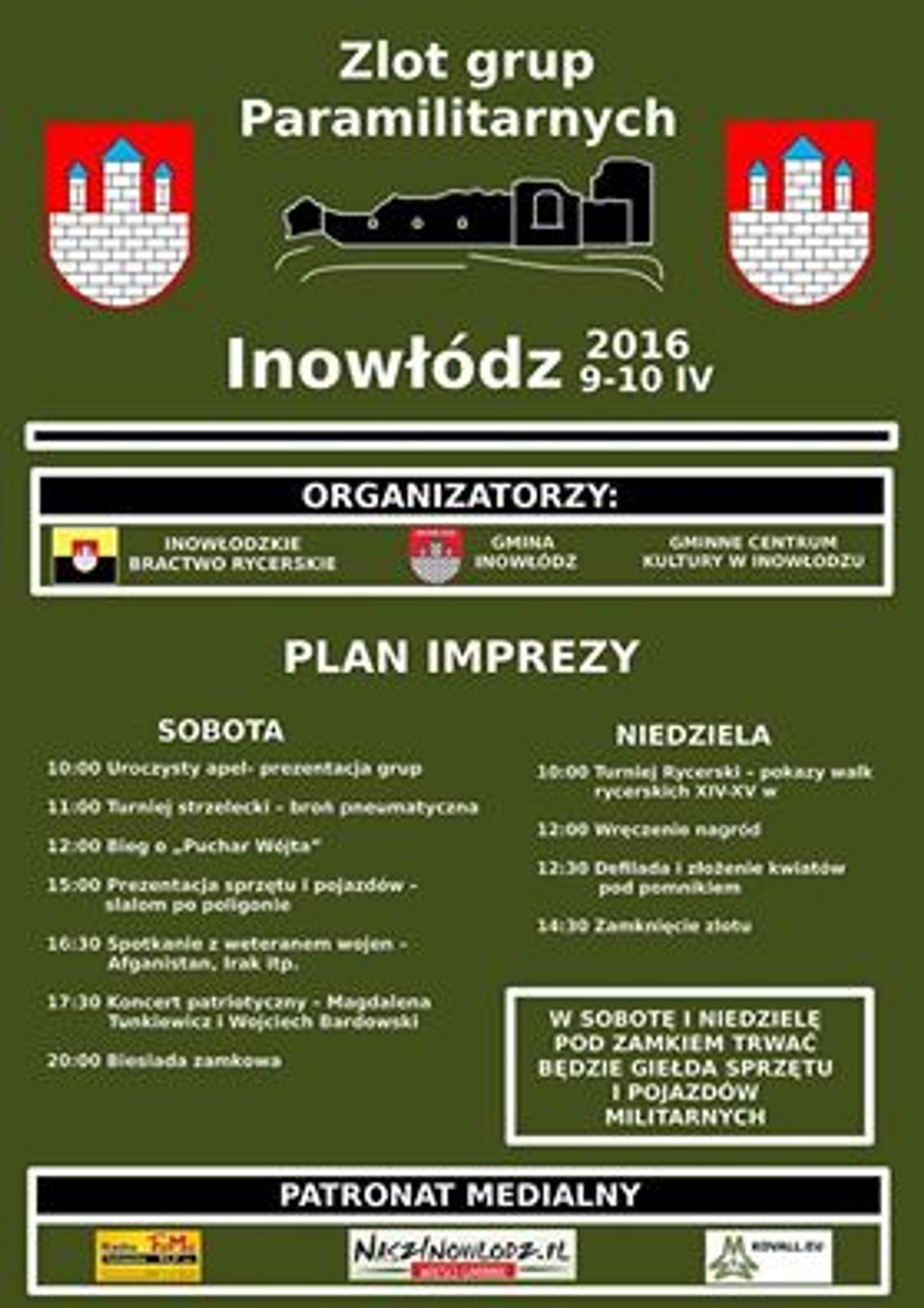 Historyczny weekend na Zamku w Inowłodzu