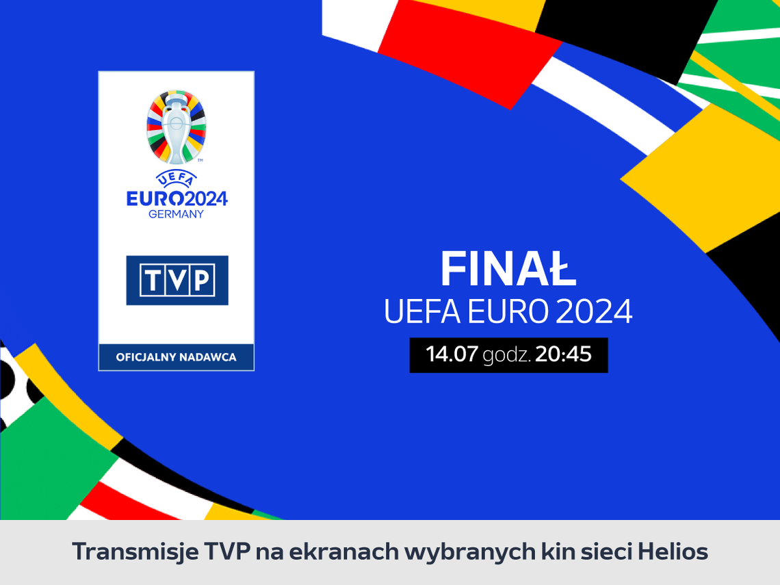 Hiszpania i Anglia w finale EURO 2024  Transmisja na żywo w kinach Helios