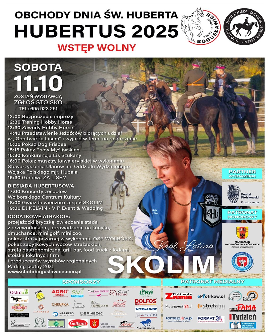 Hubertus 2025 w Bogusławicach. Święto koni, tradycji i dobrej zabawy