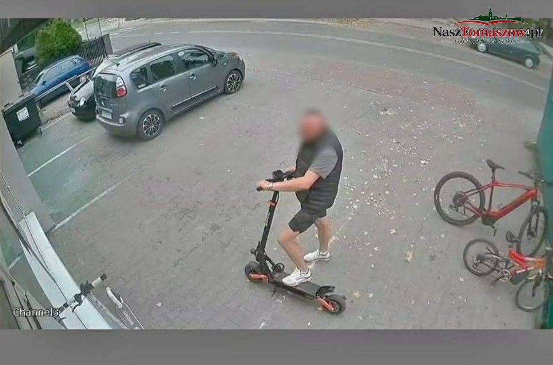 Hulajnoga zniknęła w kilka minut. Policja zatrzymała 50-latka i odzyskała pojazd