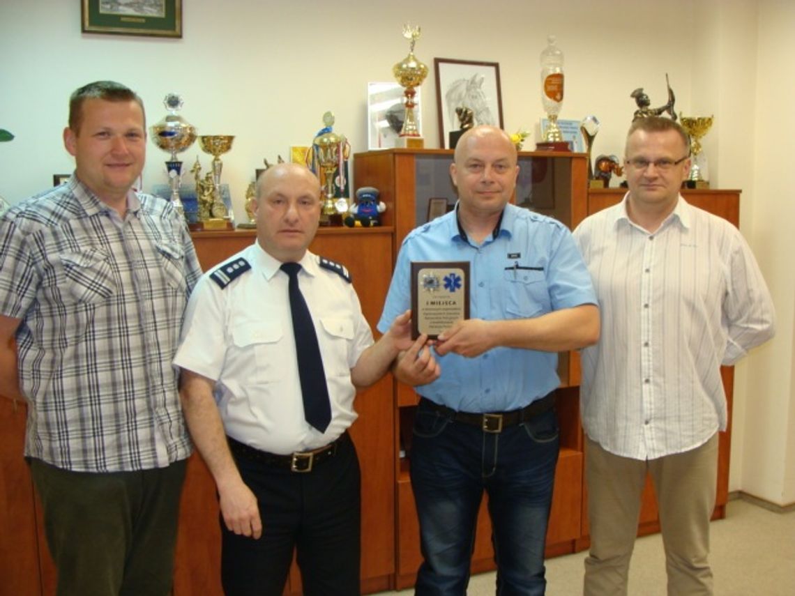 I Miejsce Tomaszowskich policjantów