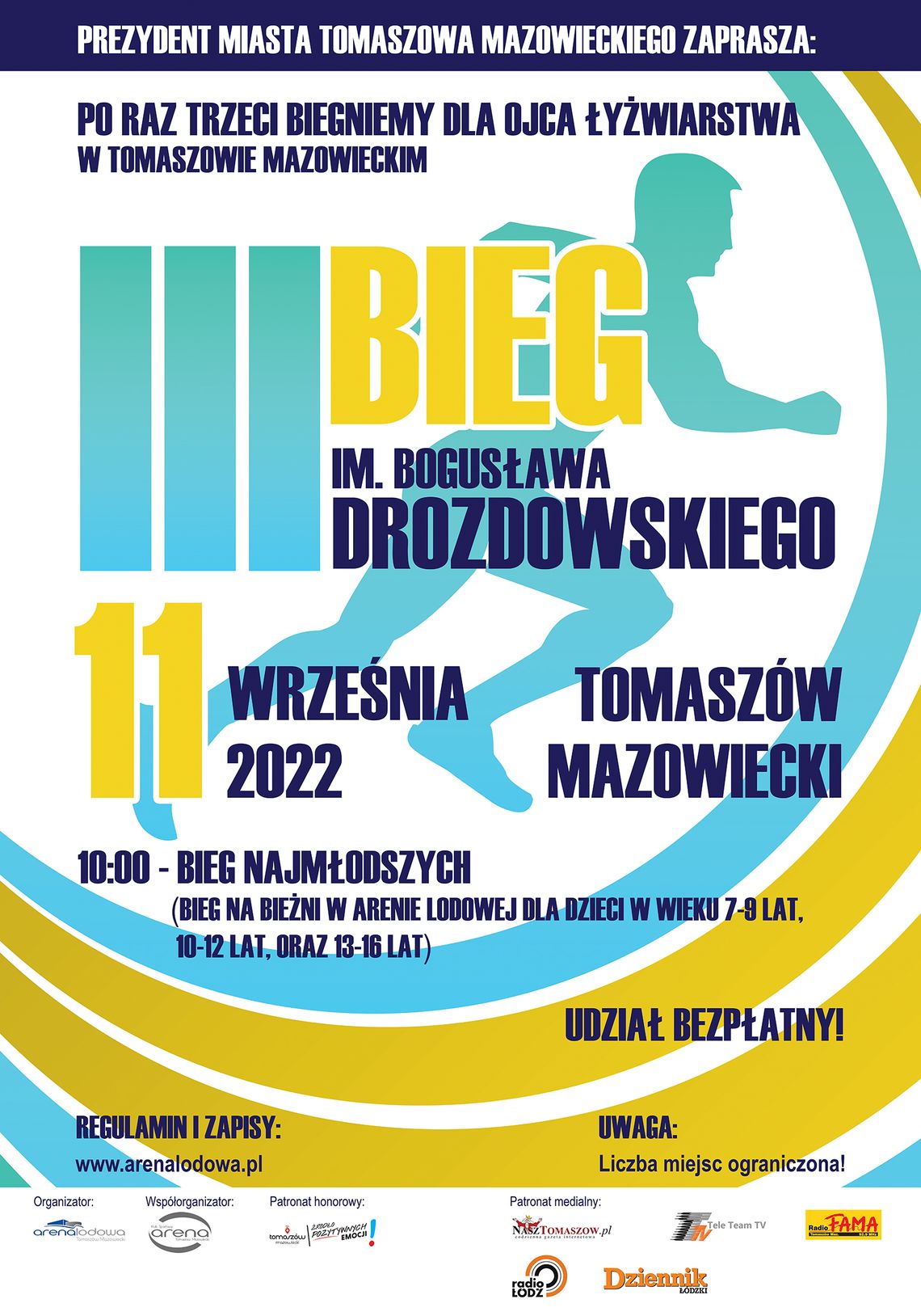 III BIEG IM. BOGUSŁAWA DROZDOWSKIEGO - EDYCJA DLA DZIECI I MŁODZIEŻY