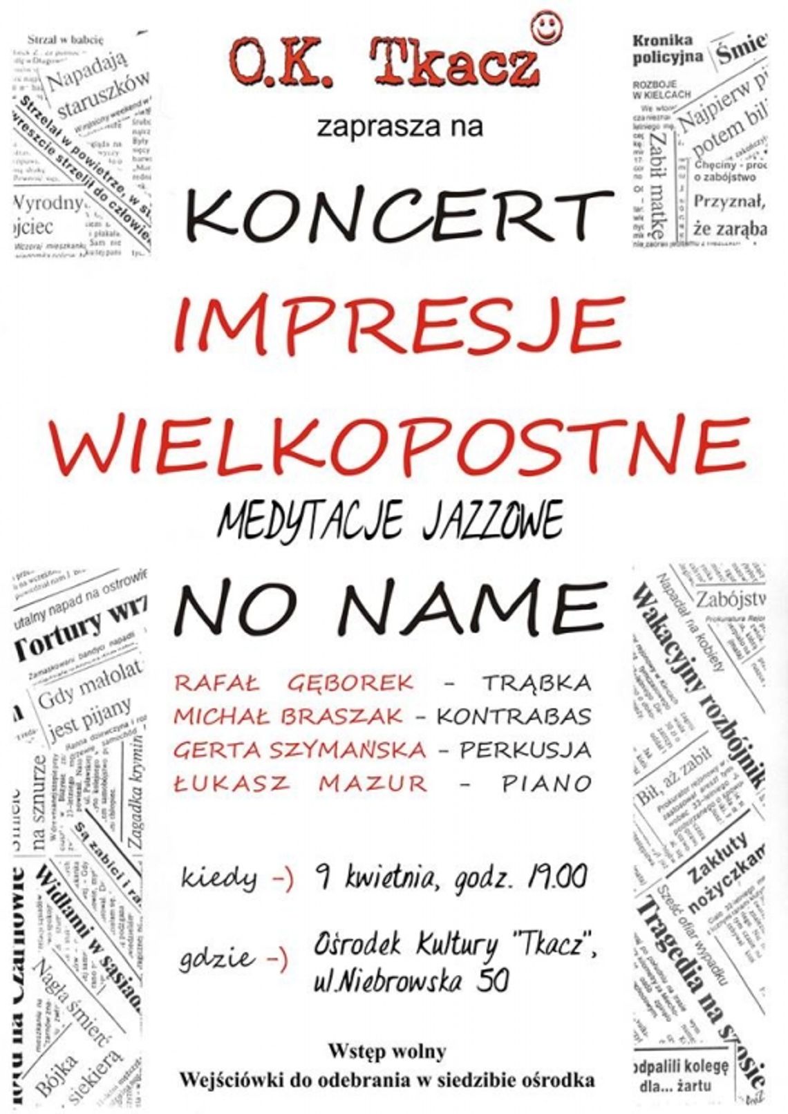 Impresje Wielkopostne - medytacje jazzowe