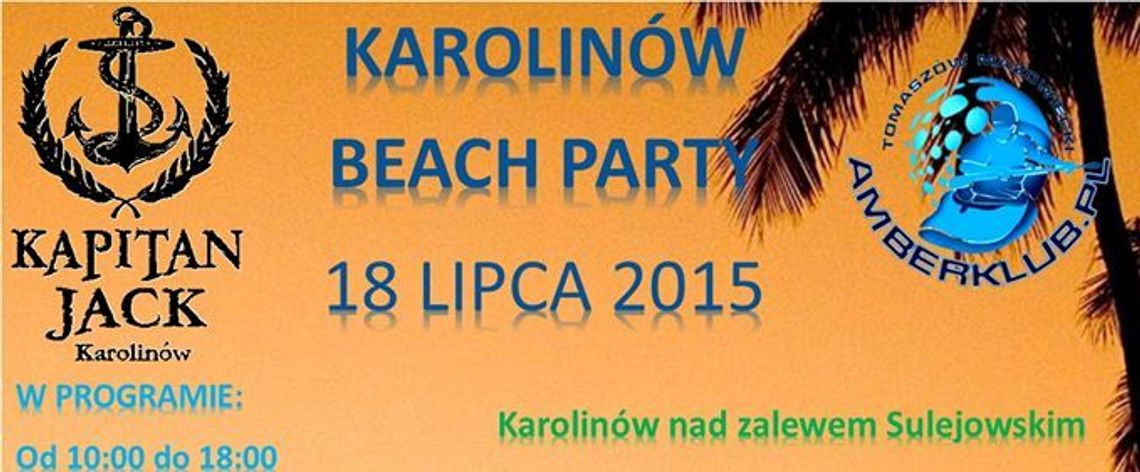 Impreza na plaży? Czemu nie?