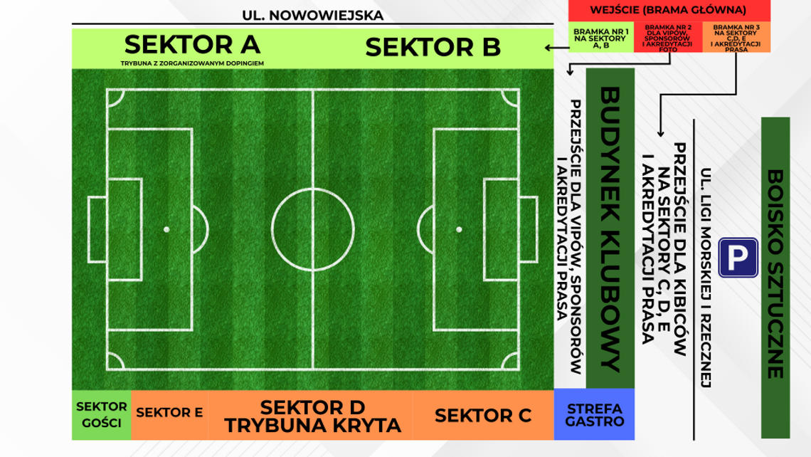 Informacje organizacyjne przed meczem Lechii Tomaszów Mazowiecki ze Śląskiem Wrocław