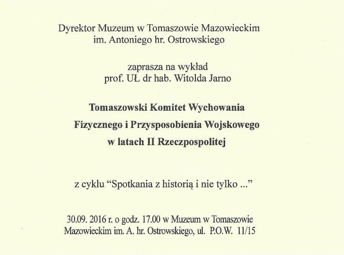 Interesujesz się historią naszego miasta? Interesujesz się historią naszego miasta?