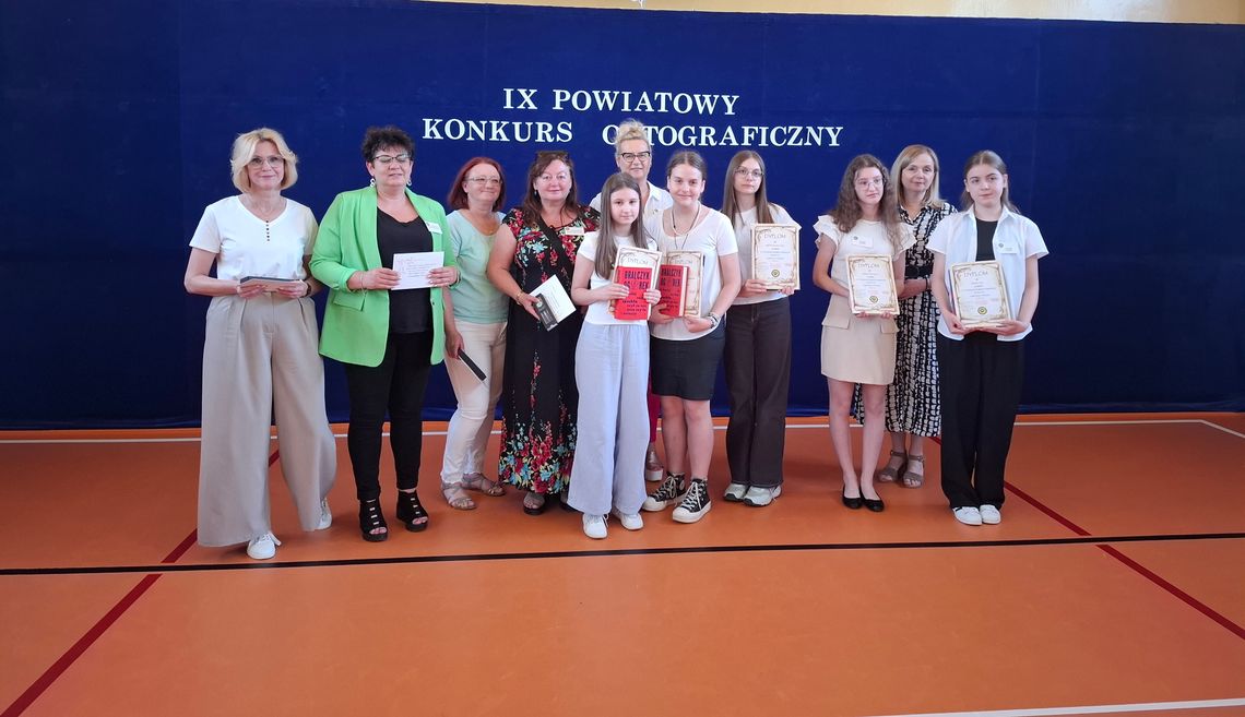 IX Powiatowy Konkurs Ortograficzny
