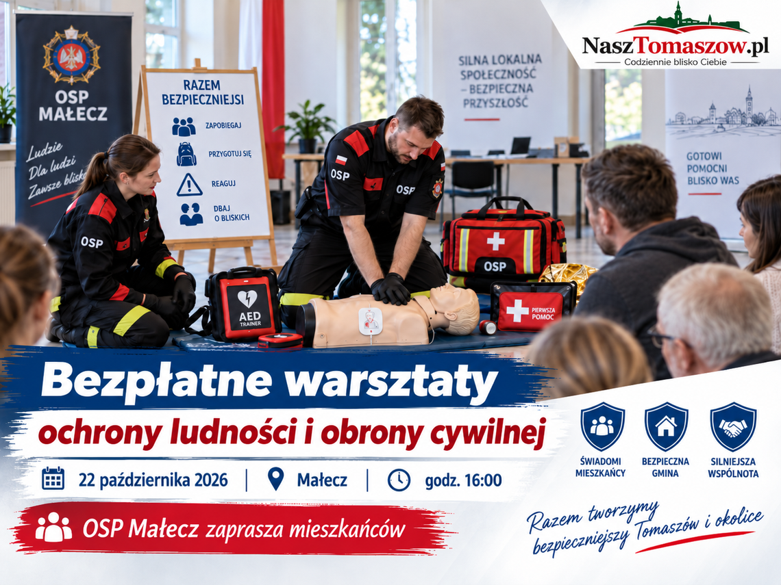 Jak zachować się, gdy zwykły dzień nagle przestaje być zwykły? Warsztaty w Małczu