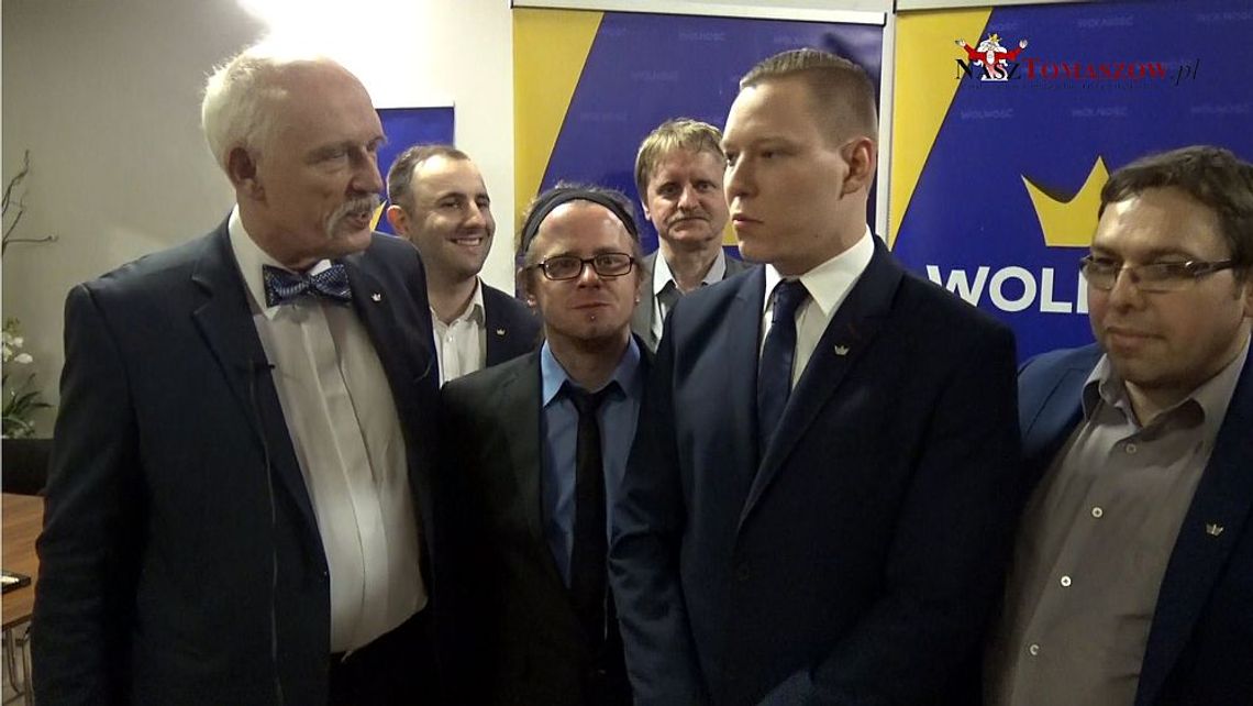 Janusz Korwin-Mikke w Tomaszowie Mazowieckim