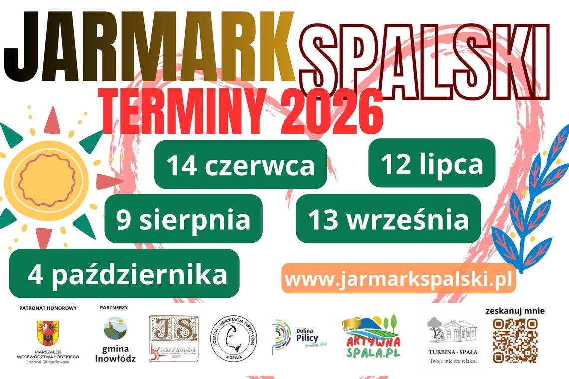 Jarmark Spalski ogłosił terminy na 2026 rok. Sezon ruszy w czerwcu na nowym terenie
