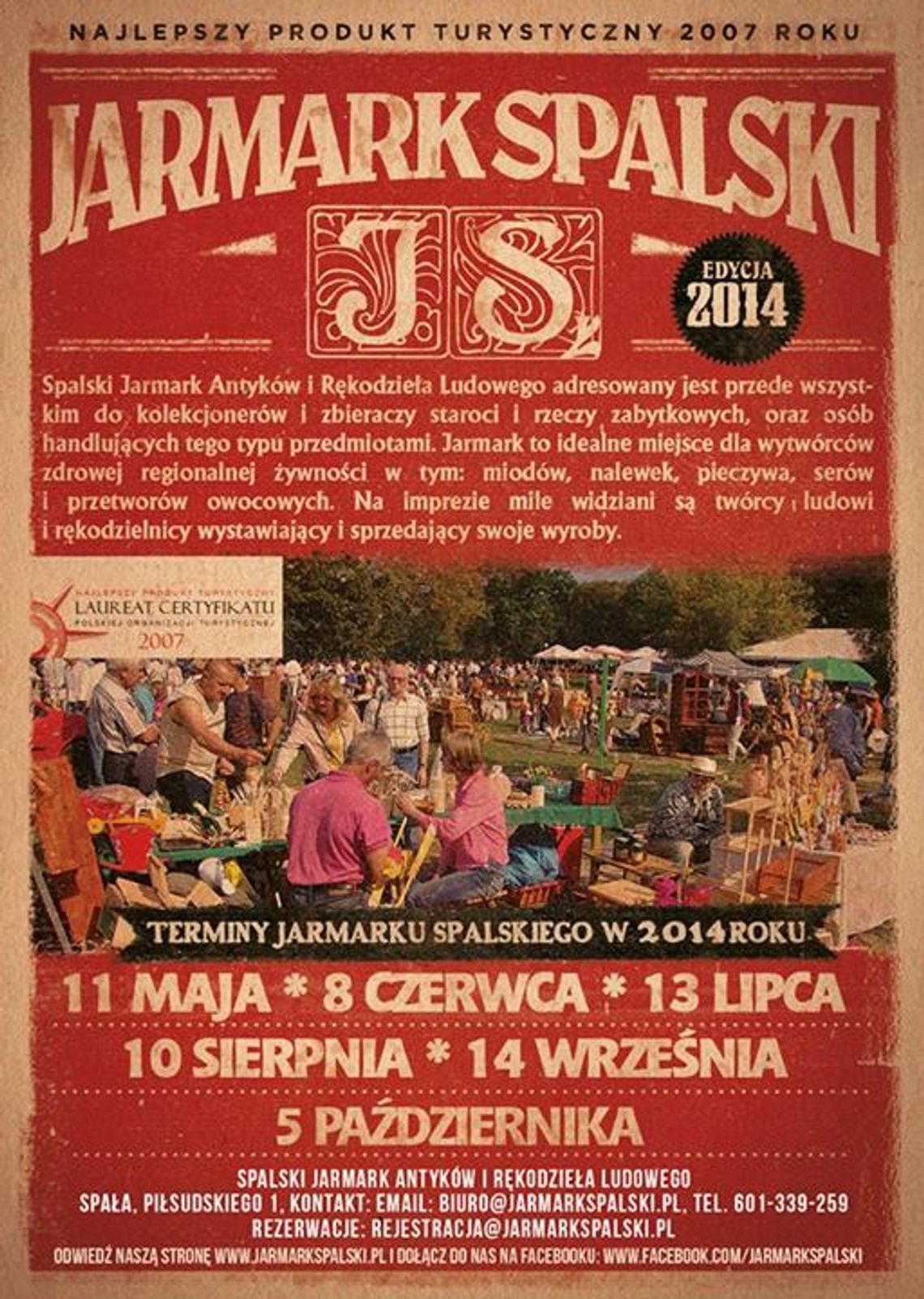 Jarmark Spalski w ten weekend