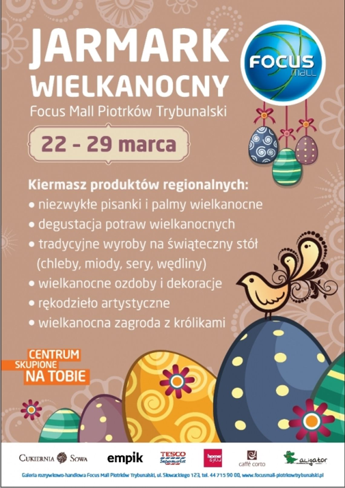 Jarmark Wielkanocny w Focus Mall Piotrków Trybunalski Jarmark Wielkanocny w Focus Mall Piotrków Trybunalski