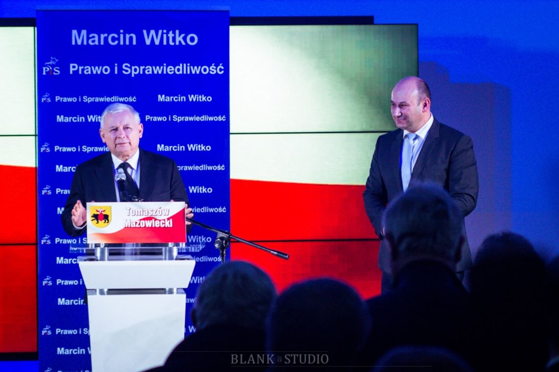 Jarosław Kaczyński: Marcin Witko otworzy drzwi miasta