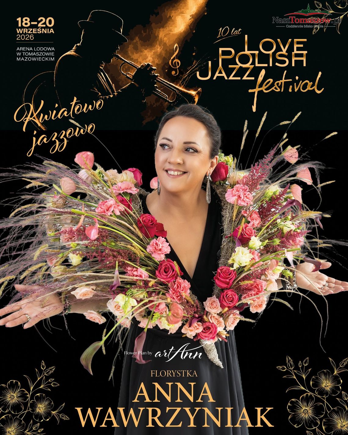 Jazz zakwitnie w Arenie. Anna Wawrzyniak ponownie stworzy roślinną oprawę festiwalu Jazz zakwitnie w Arenie. Anna Wawrzyniak ponownie stworzy roślinną oprawę festiwalu