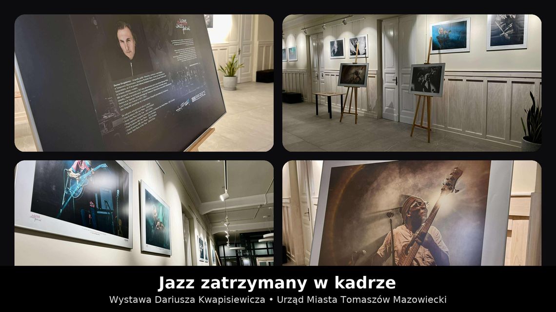 Jazz zatrzymany w kadrze – wystawa w Tomaszowie Jazz zatrzymany w kadrze – wystawa w Tomaszowie