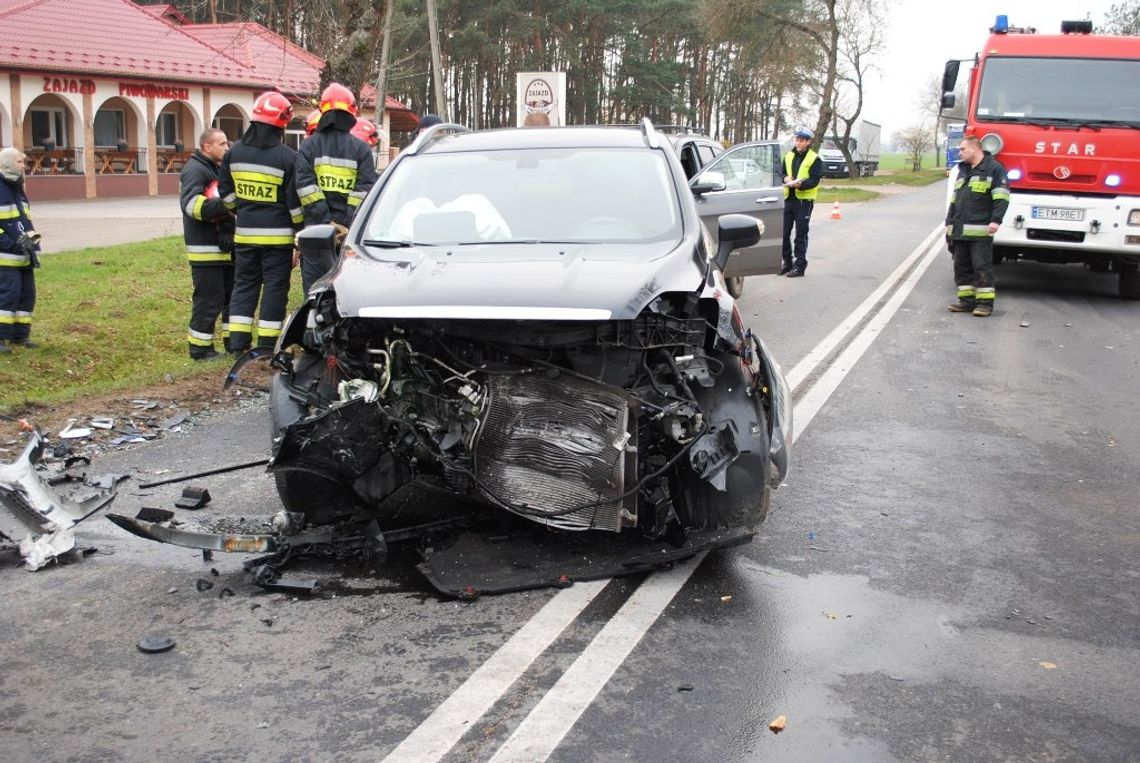 Jedna osoba z poważnymi obrażeniami