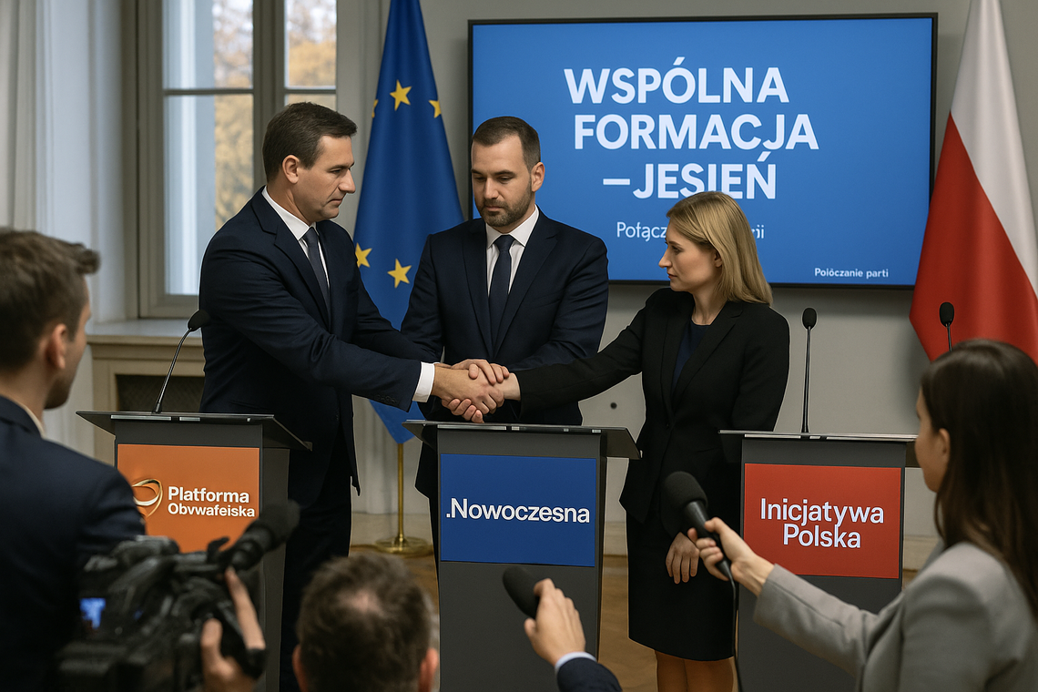 Jesienią planowane połączenie PO, Nowoczesnej i Inicjatywy Polska