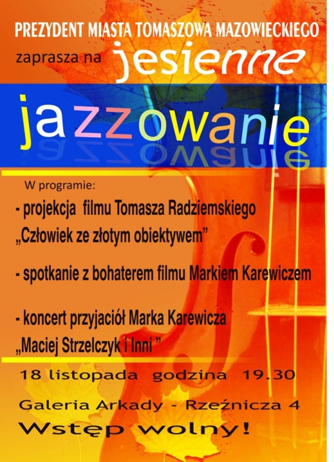 Jesienne jazzowanie