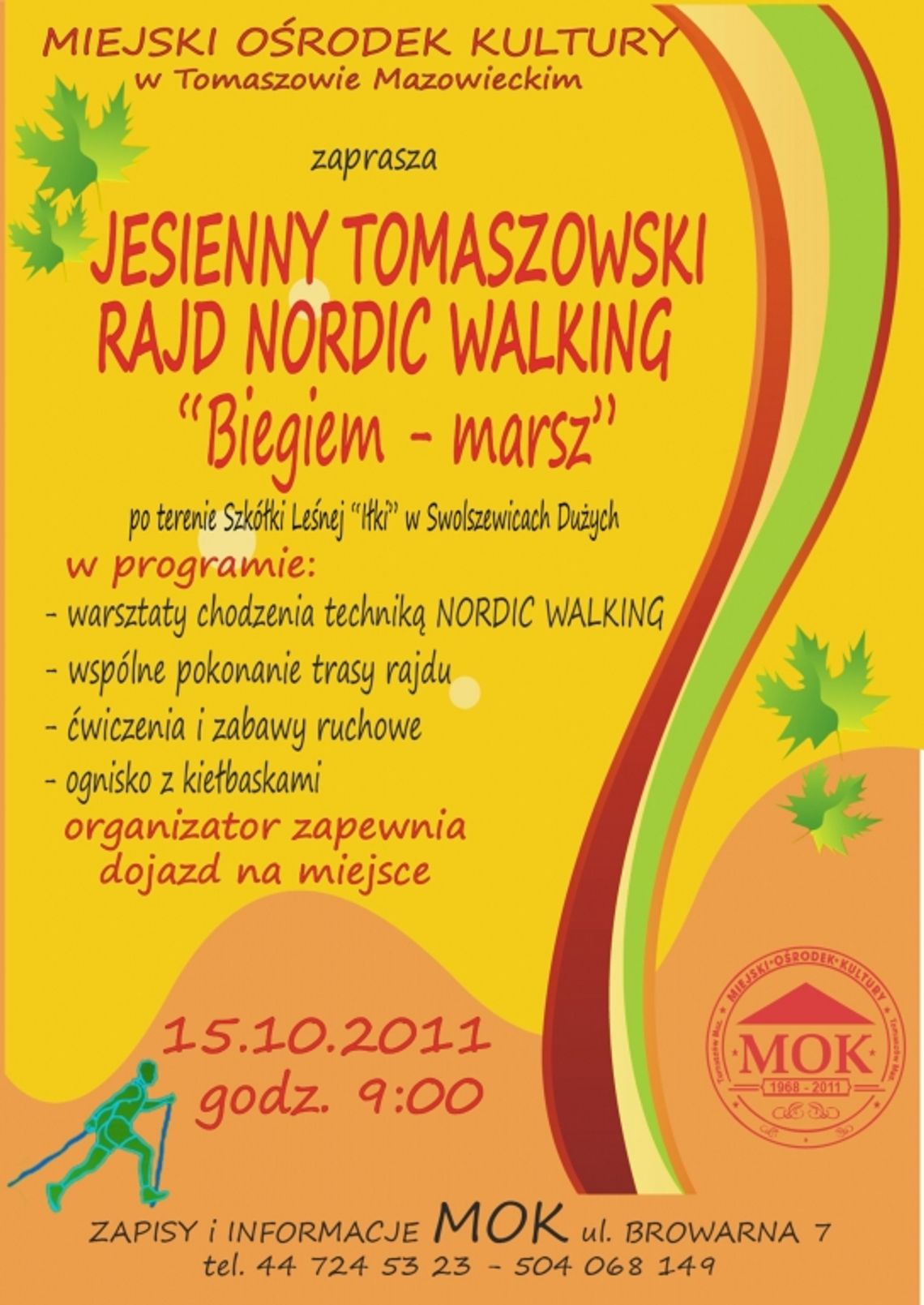 Jesienny Rajd NORDIC WALKING