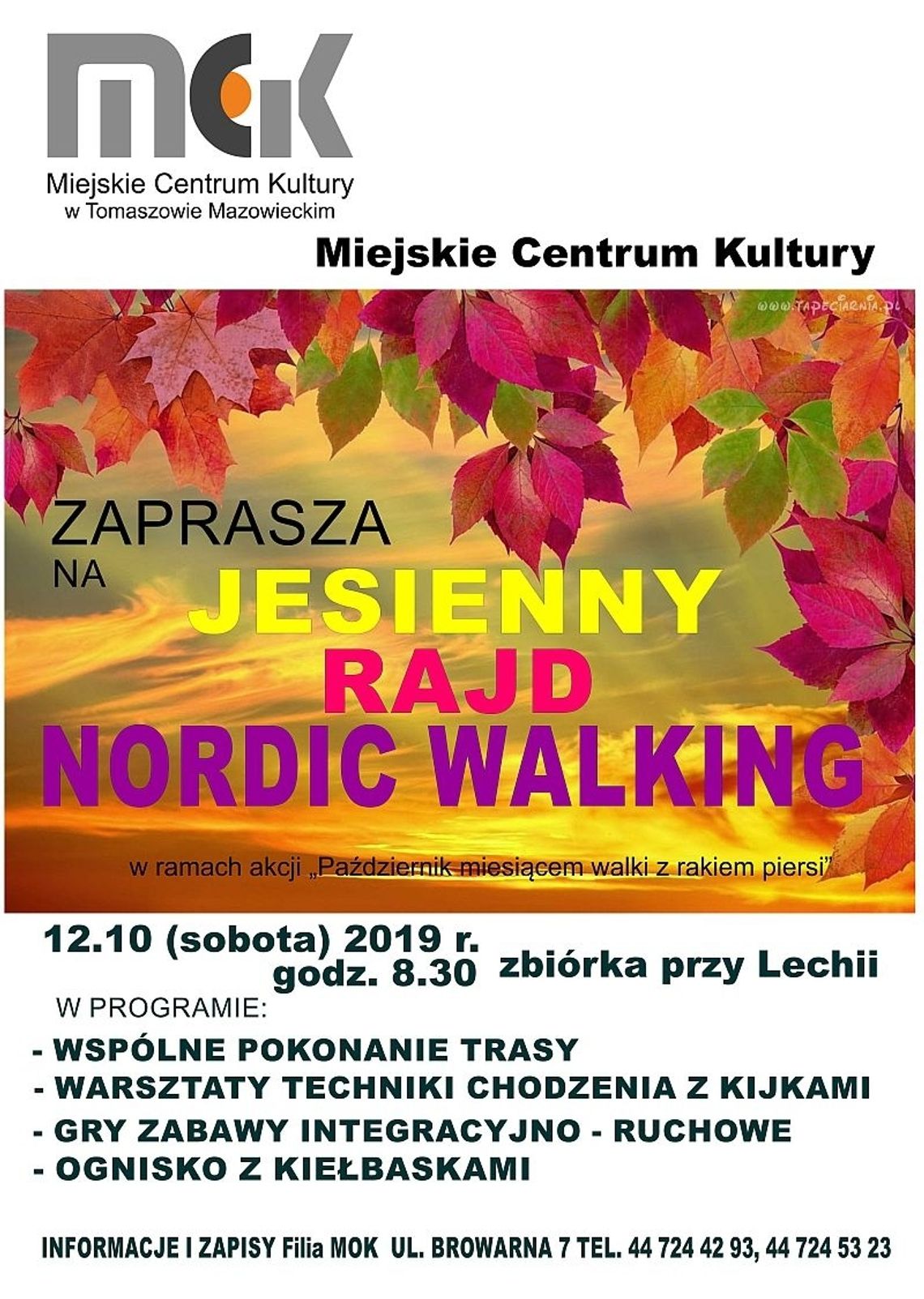 Jesienny Rajd Nordic Walking