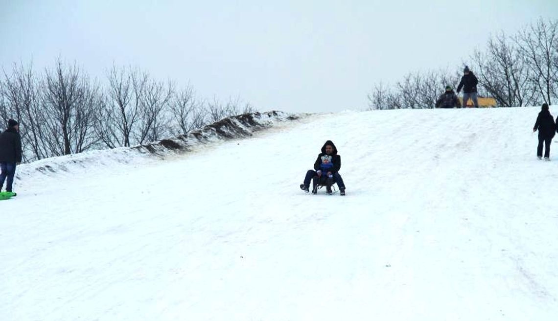 Jeżdżą w Snowparku