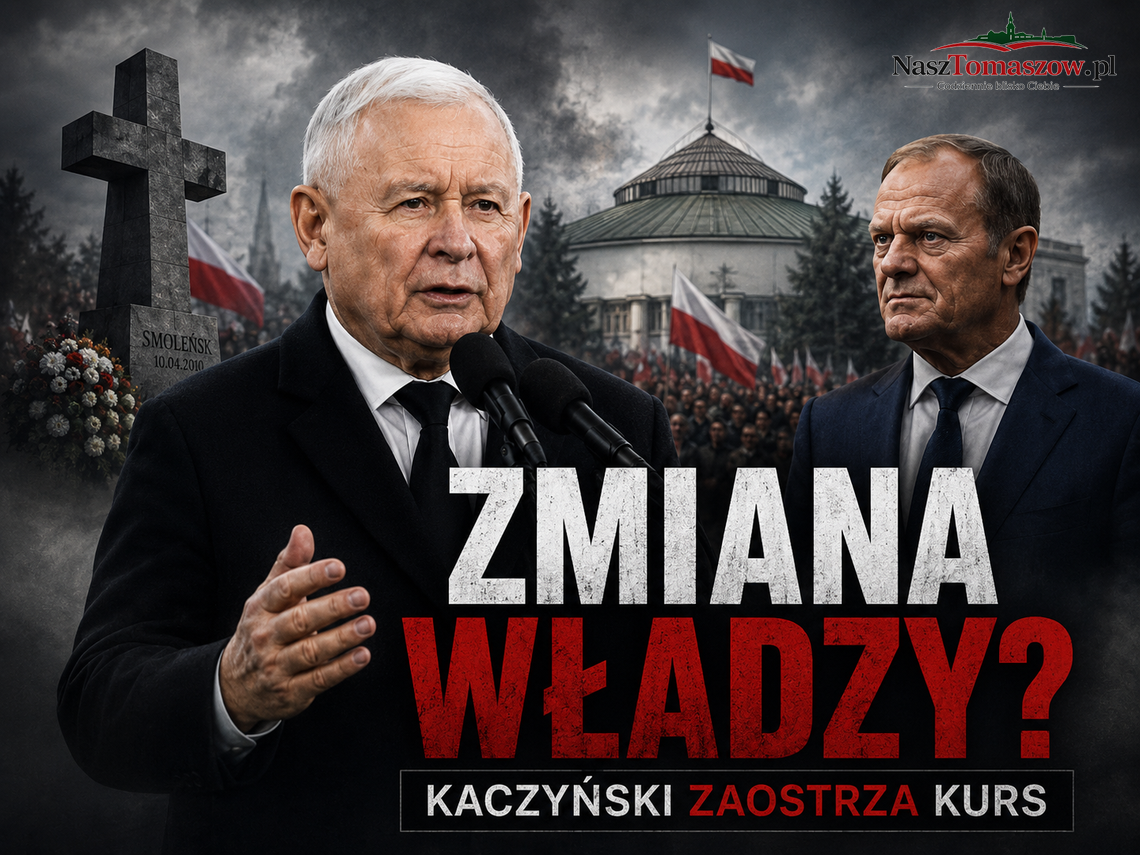 Kaczyński zapowiada zmianę władzy i „nowe instytucje”. Sondaże są dla Tuska złe, ale to jeszcze nie wyrok