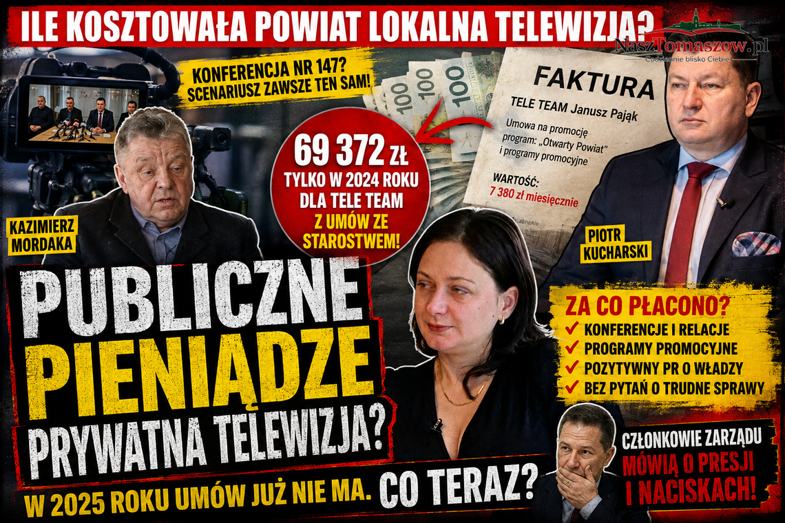 Kamera. Mikrofon. Stół. Starosta. Członek zarządu. Dyrektor. Światła. Nagrywamy. Kamera. Mikrofon. Stół. Starosta. Członek zarządu. Dyrektor. Światła. Nagrywamy.