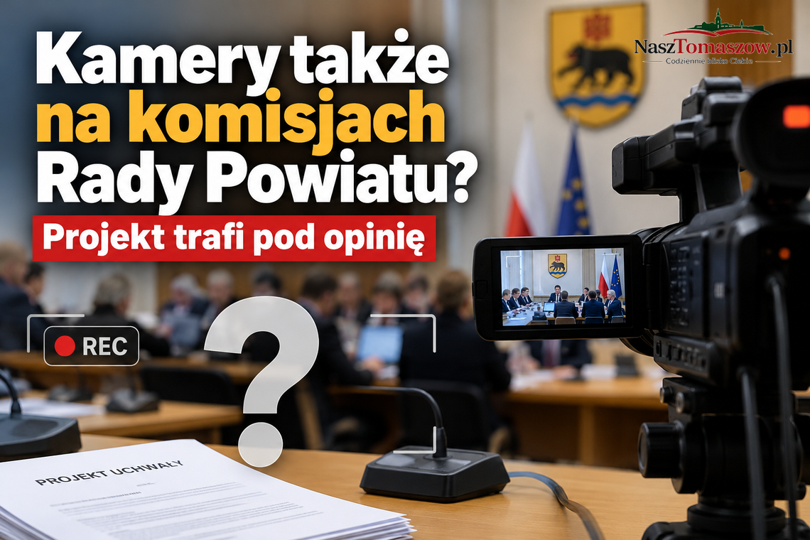 Kamery także na komisjach Rady Powiatu? Projekt trafi pod opinię Kamery także na komisjach Rady Powiatu? Projekt trafi pod opinię