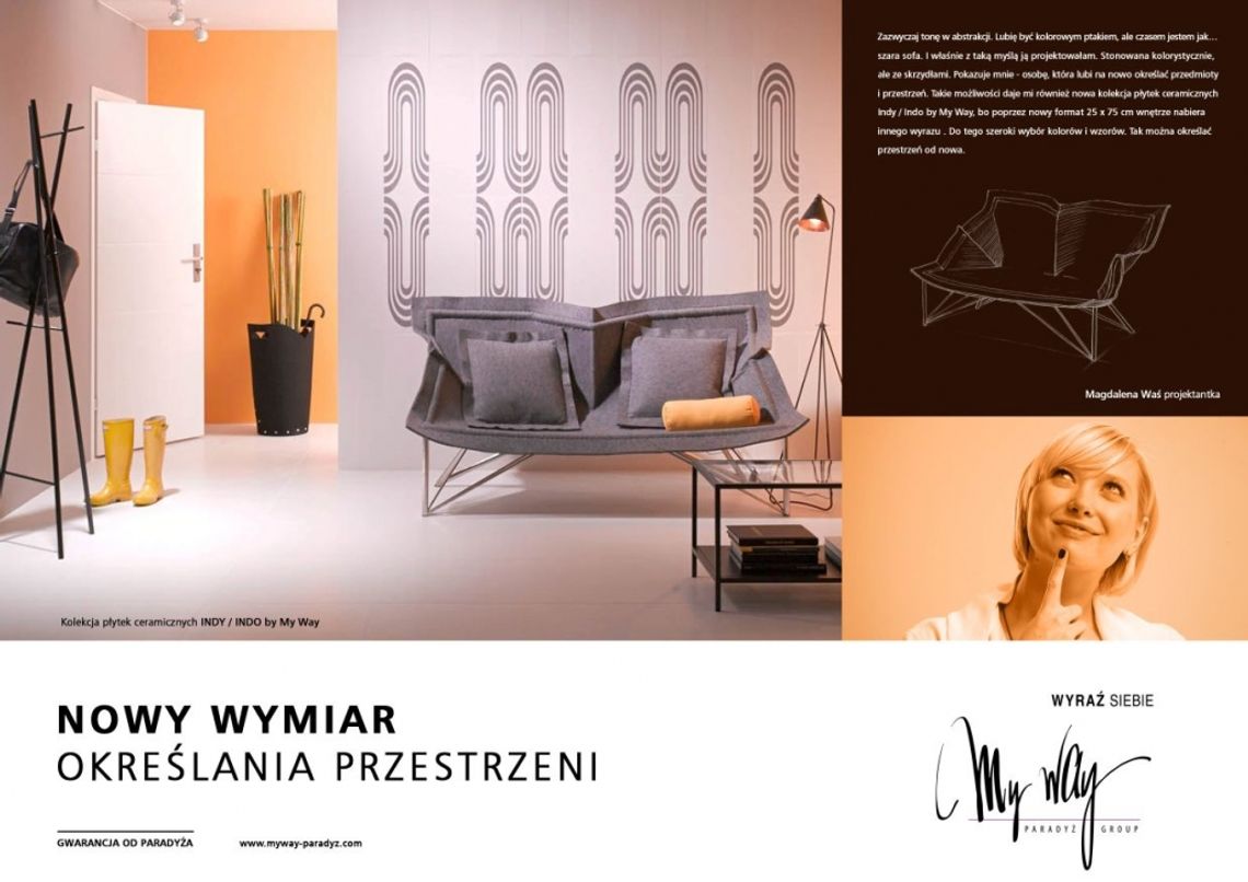 Kampania My Way Paradyż Group –  piękno polskiego designu!