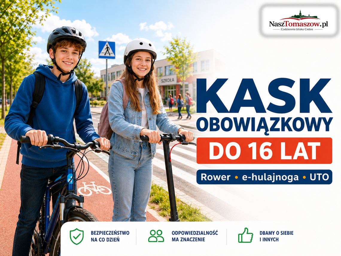 Kask nie jest już sugestią. Od 3 czerwca nowe przepisy dla młodych rowerzystów i użytkowników e-hulajnóg Kask nie jest już sugestią. Od 3 czerwca nowe przepisy dla młodych rowerzystów i użytkowników e-hulajnóg
